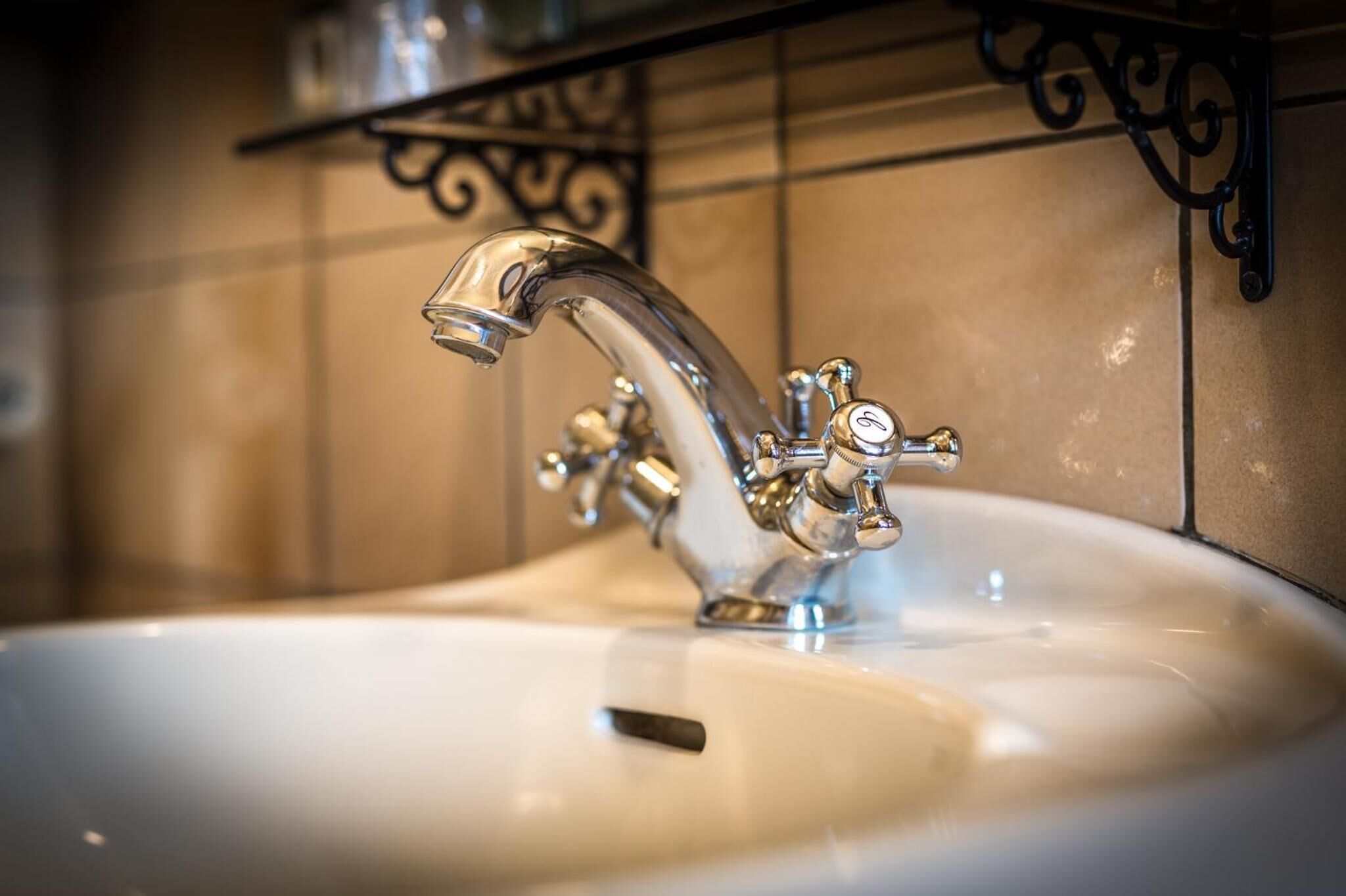 combined shower/bathtub, free toiletries, hair dryer, towels