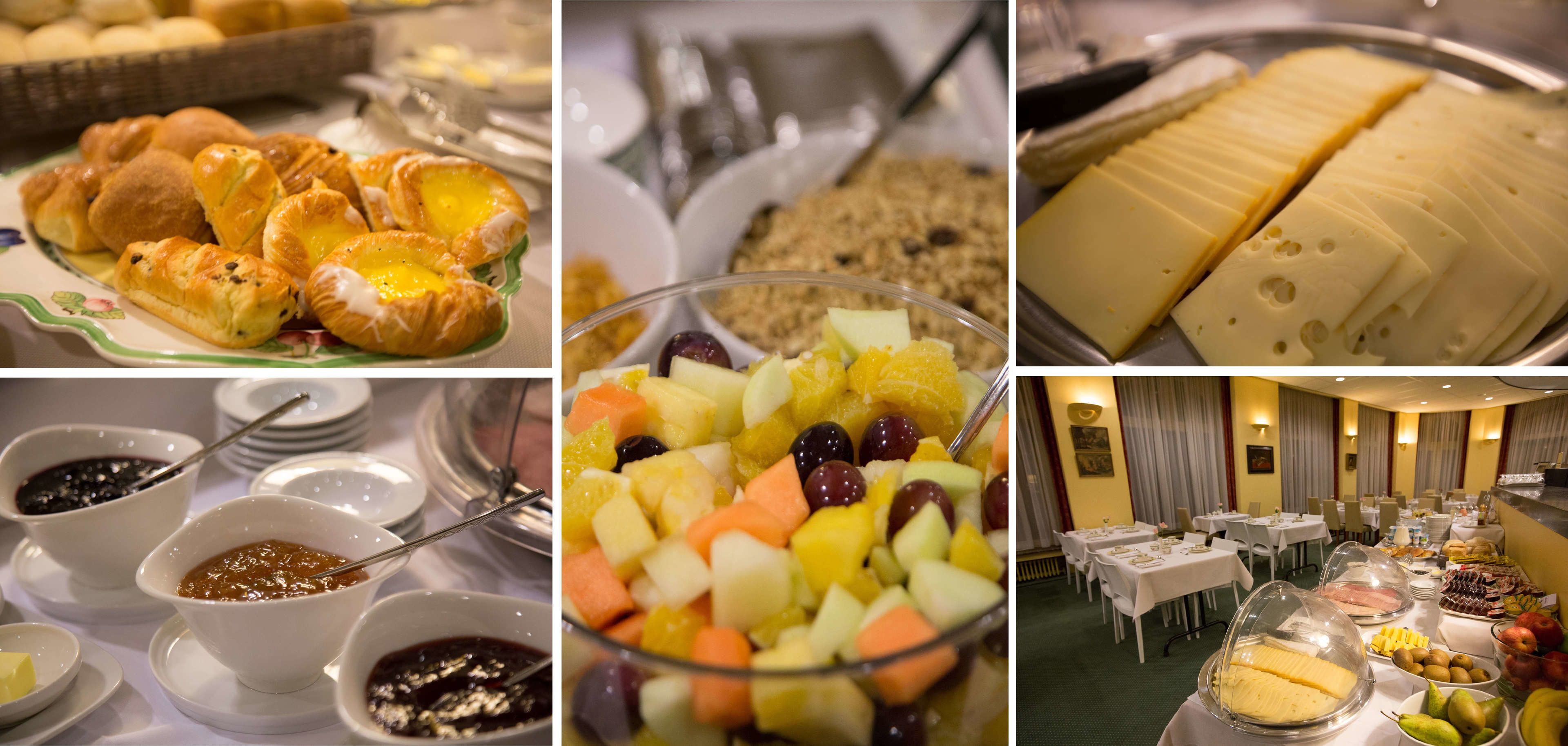 每日供應吃到飽早餐 (每人 EUR19)