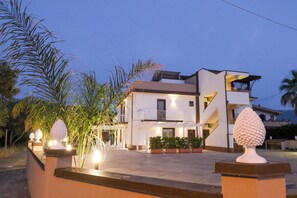 Façade de l’hébergement