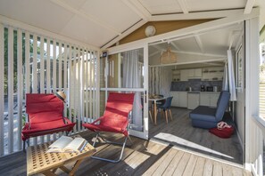 Bungalow, 1 Bedroom, Kitchenette (2 pax) | Terrace/patio - Ohai Nazaré Outdoor Resorts (Nazaré)