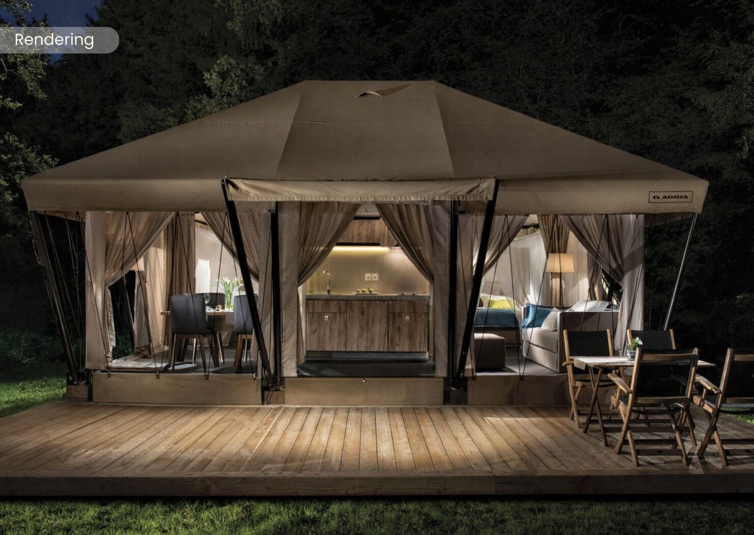 Exclusive Tent, 2 Bedrooms (Glamping)