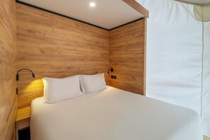 Rainfall showerhead, hair dryer, towels