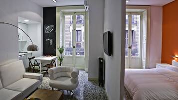 Pillowtop beds, in-room safe, iron/ironing board, cribs/infant beds