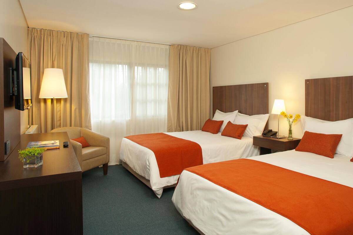 Minibar, in-room safe, desk, blackout curtains