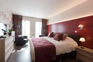 Biancheria da letto di alta qualità, minibar, una cassaforte in camera