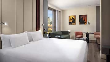 Premium kamer (Extra Large) | 1 slaapkamer, luxe beddengoed, een minibar, een kluis op de kamer