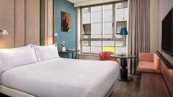 1 dormitorio, ropa de cama de alta calidad, minibar y caja fuerte