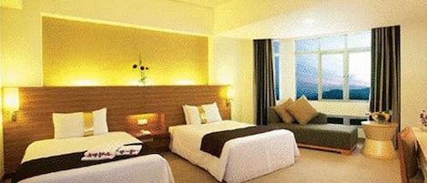 Phòng Superior | Bộ đồ giường cao cấp, chăn bông, nệm có lớp đệm bông, minibar 