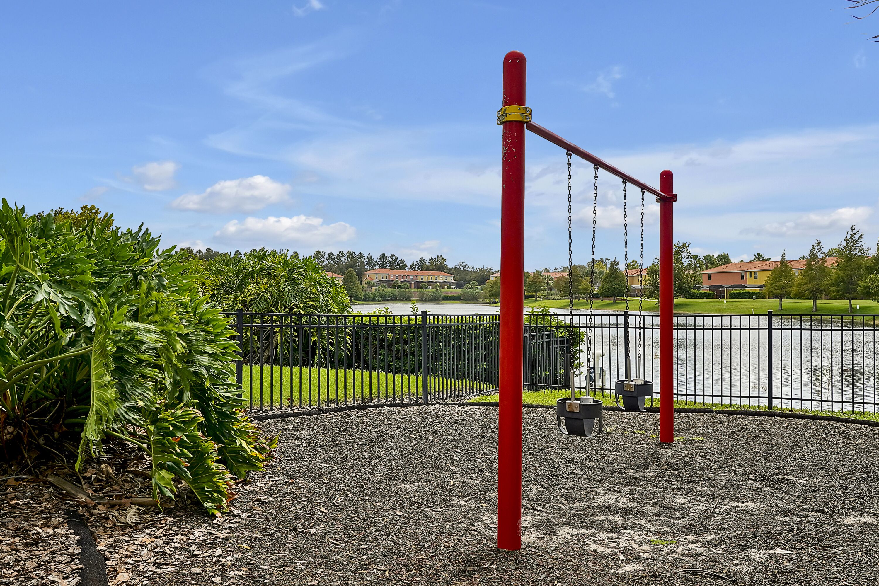 Utendørs lekeområde for barn