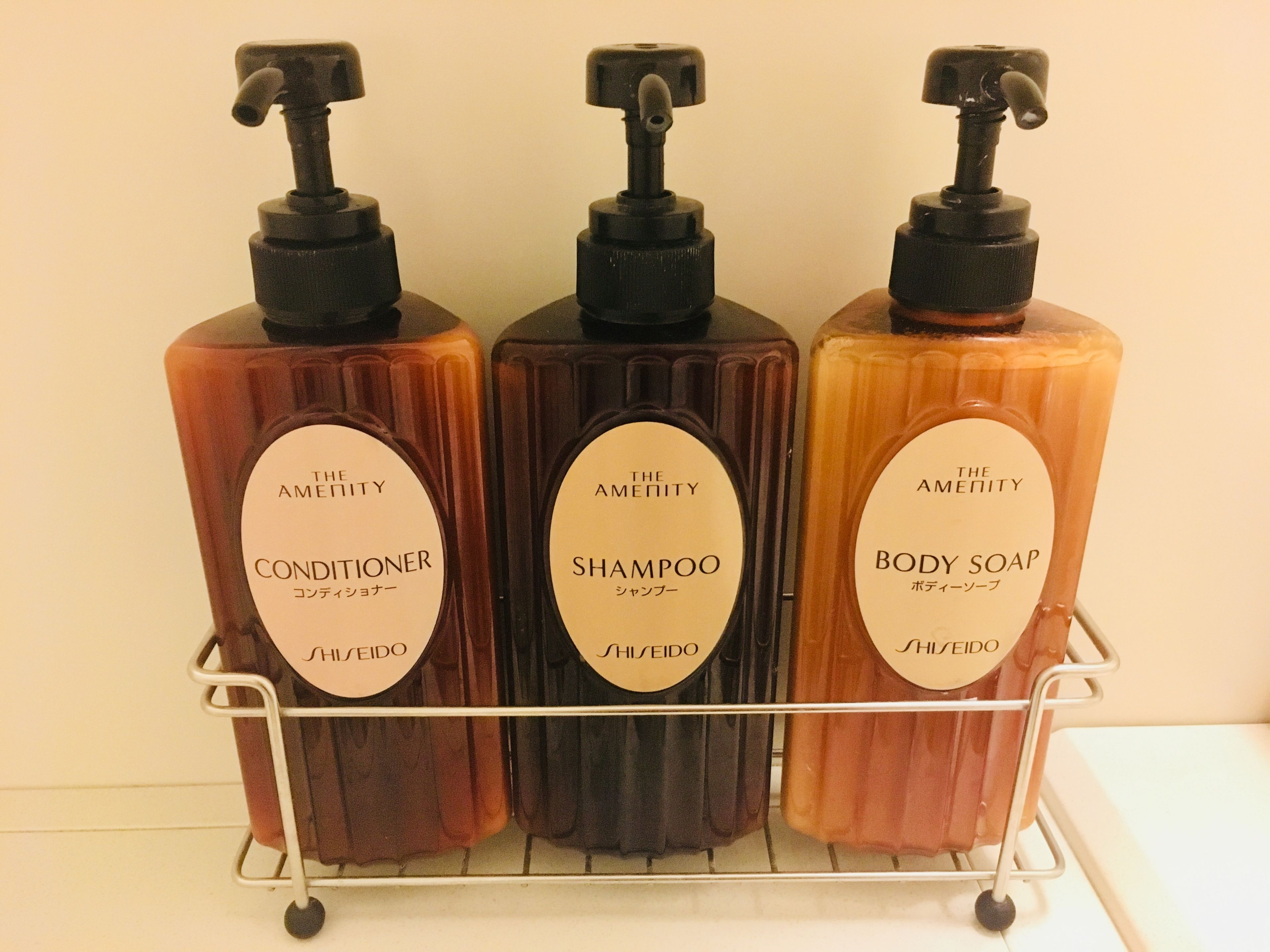 shower, free toiletries, hair dryer, slippers