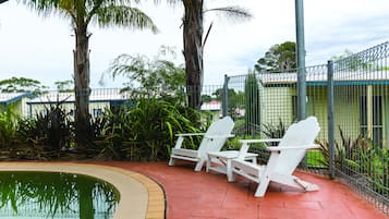 Seasonal outdoor pool