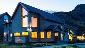 Majoituspaikan julkisivu