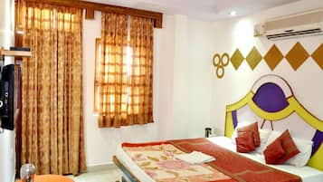 Memory-foam beds, individually decorated, individually furnished, desk