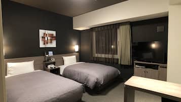 Habitación con 2 camas individuales, no fumadores | Escritorio, wifi gratis, ropa de cama