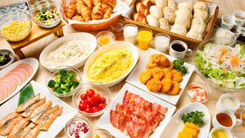 Free buffet breakfast