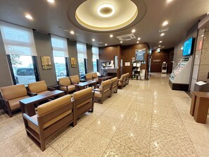Sala de estar en el lobby