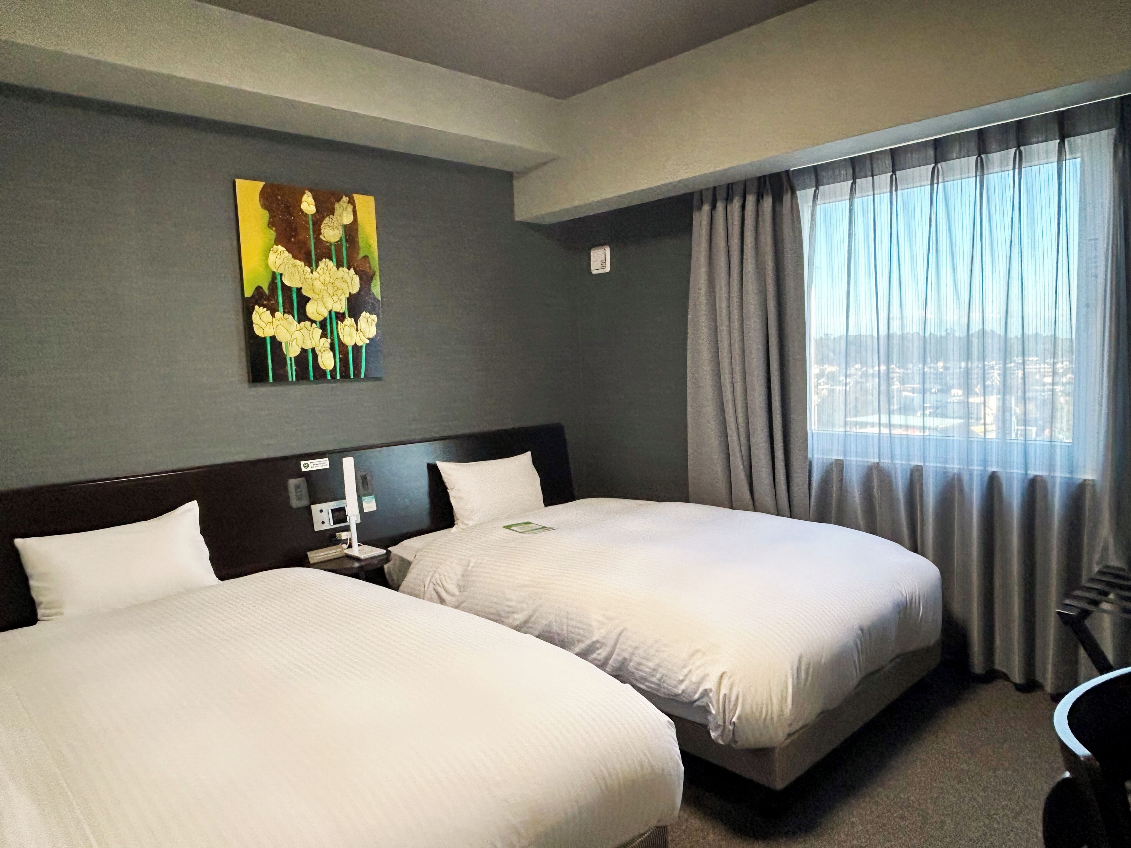 Free WiFi, bed sheets