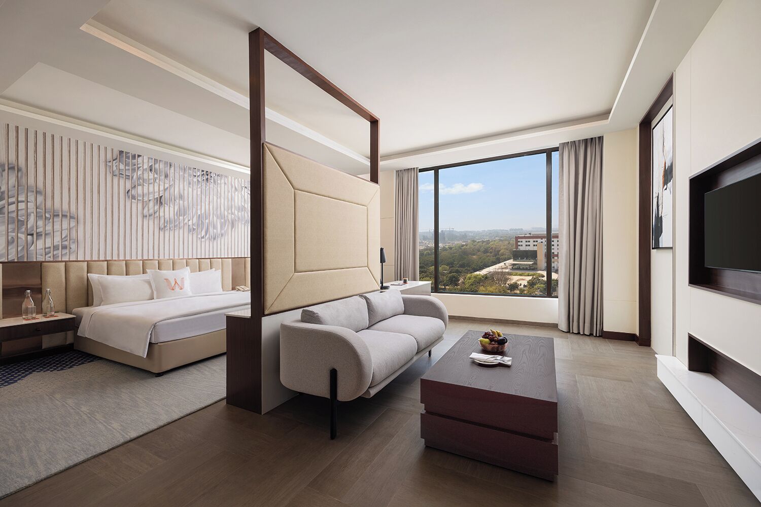 Suite, 1 très grand lit (Executive Suite) | Literie de qualité supérieure, couette en duvet d'oie