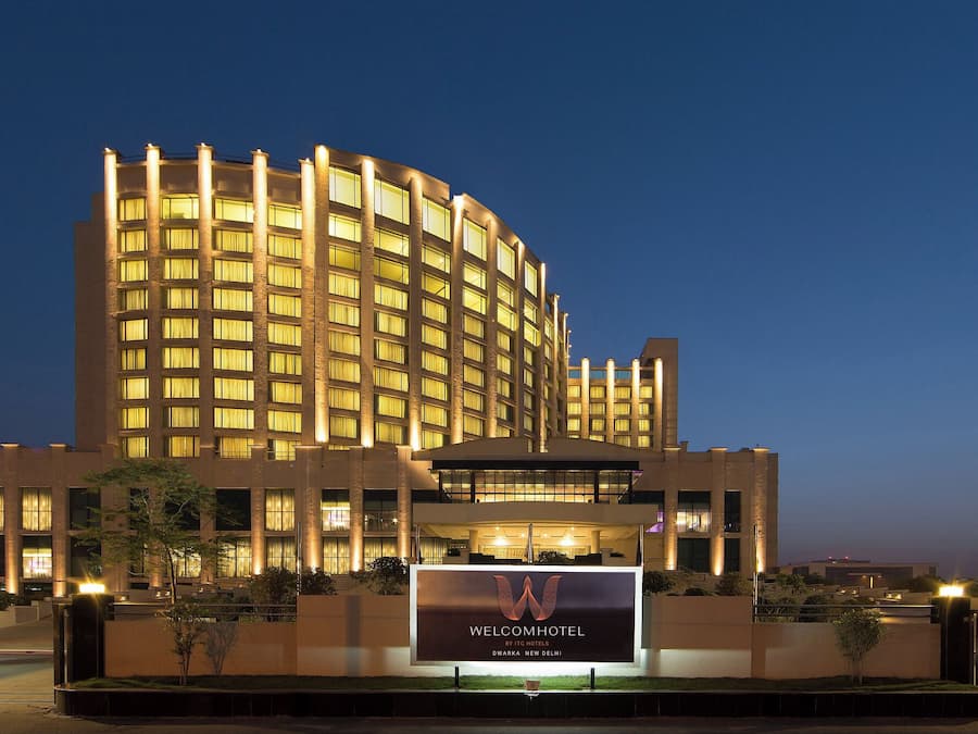 Front of property – evening/night