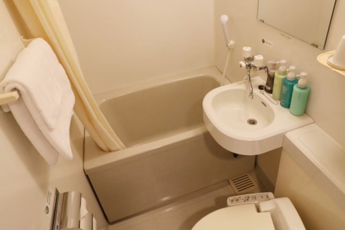 Bathtub, free toiletries, hair dryer (on request), slippers