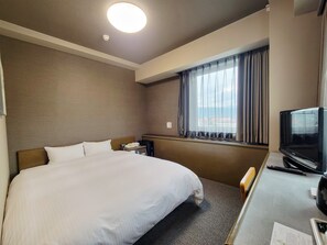 Desk, free WiFi, bed sheets - Hotel Route-Inn Court Chikuma Koshoku (Chikuma)