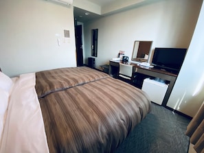 Desk, free WiFi, bed sheets - Hotel Route - Inn Kamisuwa (Suwa)