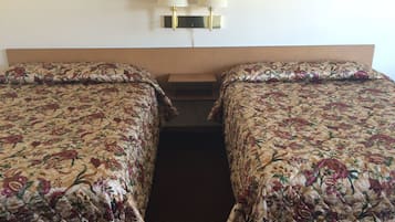 Standard Room, 2 Double Beds, Non Smoking, Microwave | Free WiFi, alarm clocks