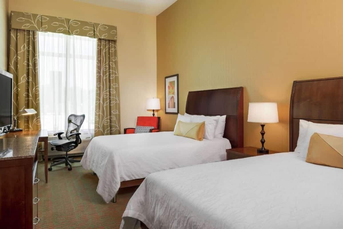 In-room safe, blackout drapes, iron/ironing board