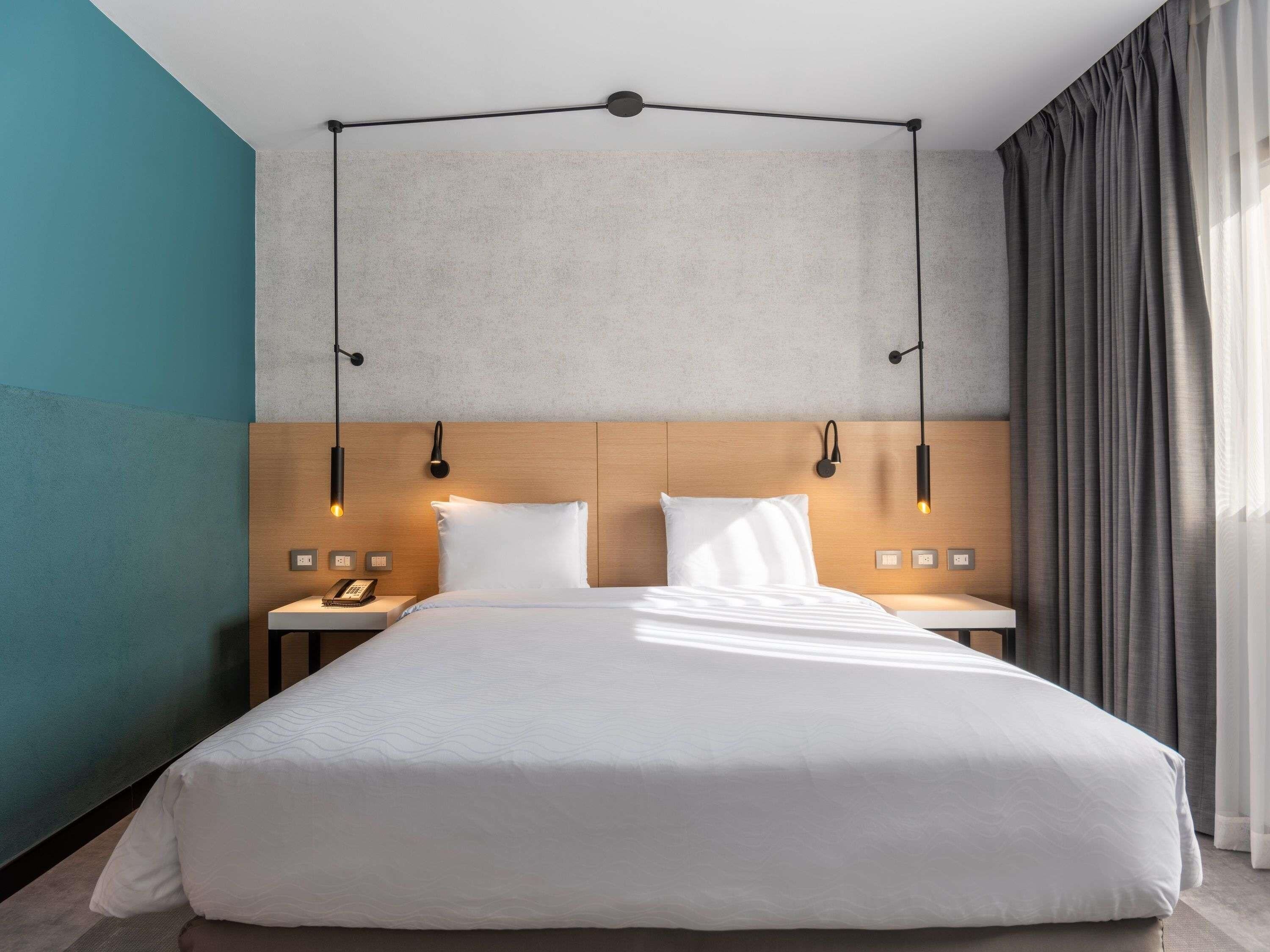 Minibar, in-room safe, desk, blackout curtains