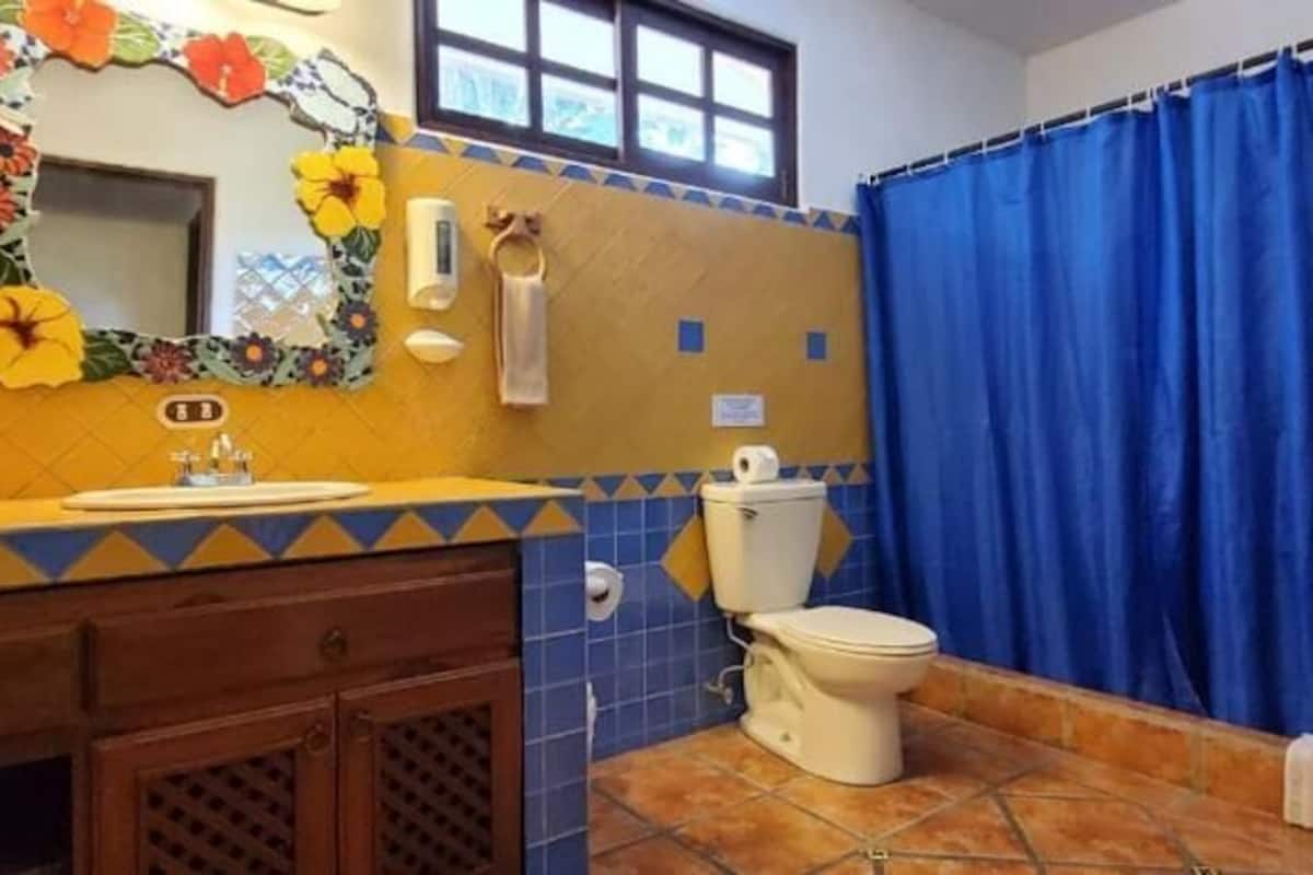 standard room, 2 bedrooms, garden area | bathroom | shower, free toiletries, towels