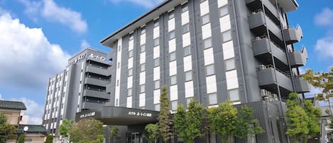 Voorkant van accommodatie