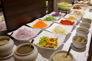 Komplett frokost hver dag (mot et tillegg)