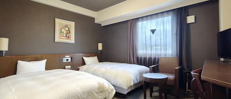 Chambre avec lits jumeaux, 2 chambres, fumeur (Main Building, 120cm bed)