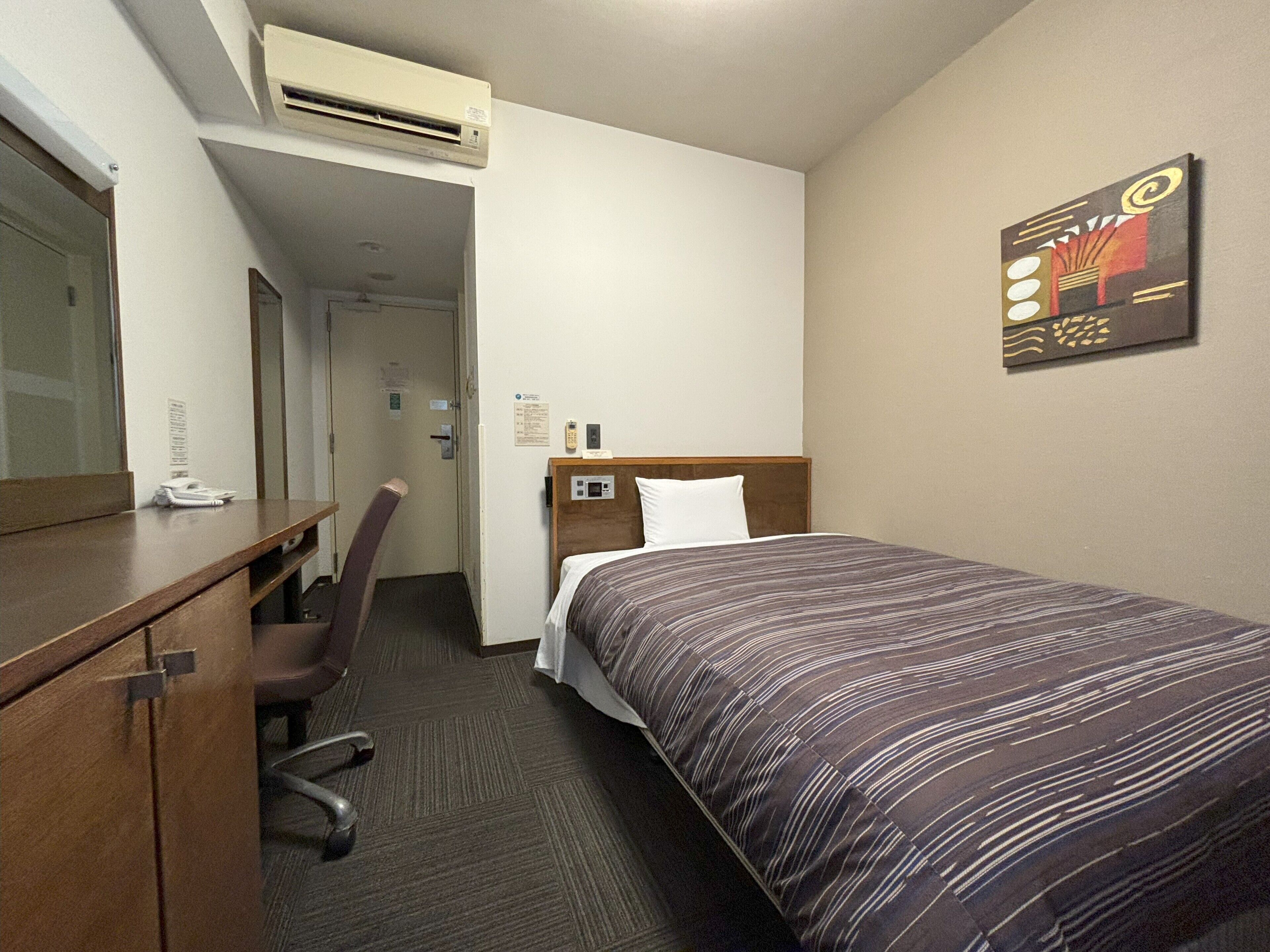 (main building) single room, non smoking (140cm bed) | free wifi, bed sheets