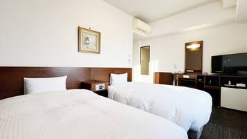 Twin Room, Smoking Heated Tobacco Only | Desk, free WiFi, bed sheets