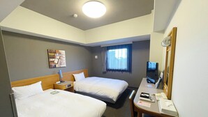 Bed sheets - Hotel Route Inn Tsubamesanjo Ekimae (Sanjo)