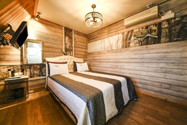 Literie de qualité supérieure, décoration personnalisée