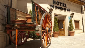 Voorkant van accommodatie