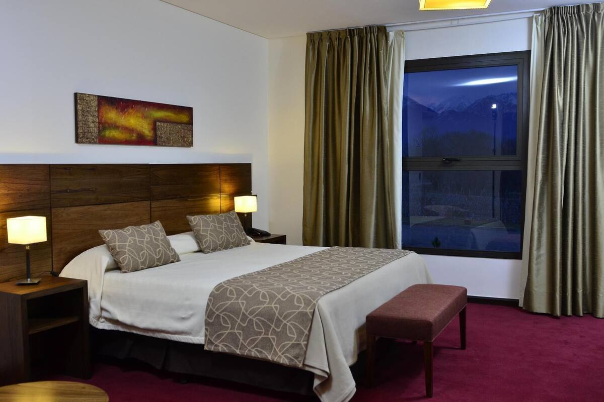 Premium bedding, down comforters, pillowtop beds, minibar