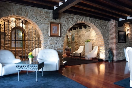 Sala de estar en el lobby