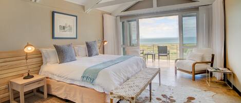 Superior-Doppelzimmer, 1 King-Bett, Balkon, Meerblick