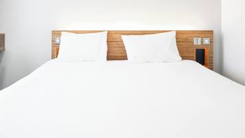 Standard Double Room | Desk, iron/ironing board, bed sheets