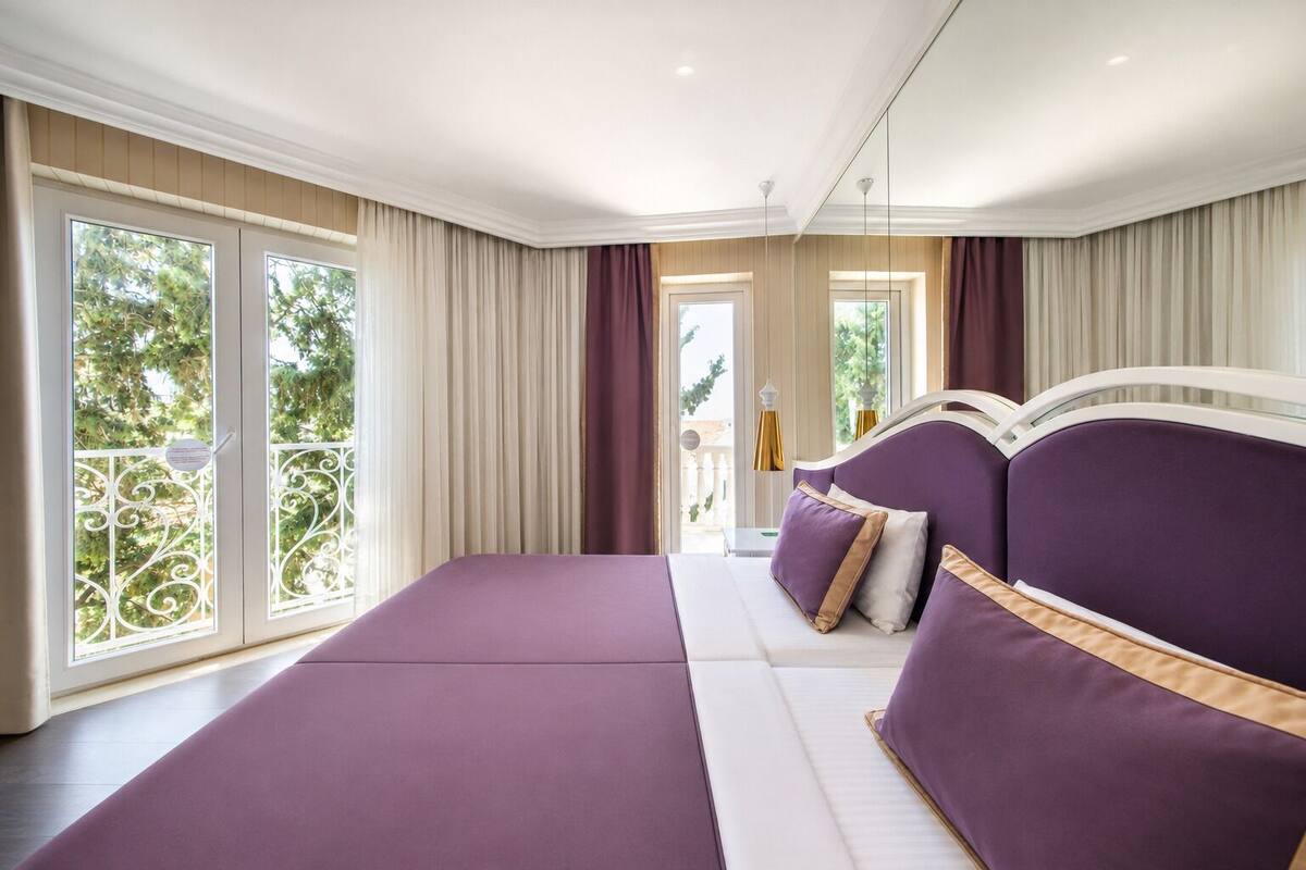 Standard Room (Land View) | Premium bedding, free minibar items, in-room safe, blackout curtains