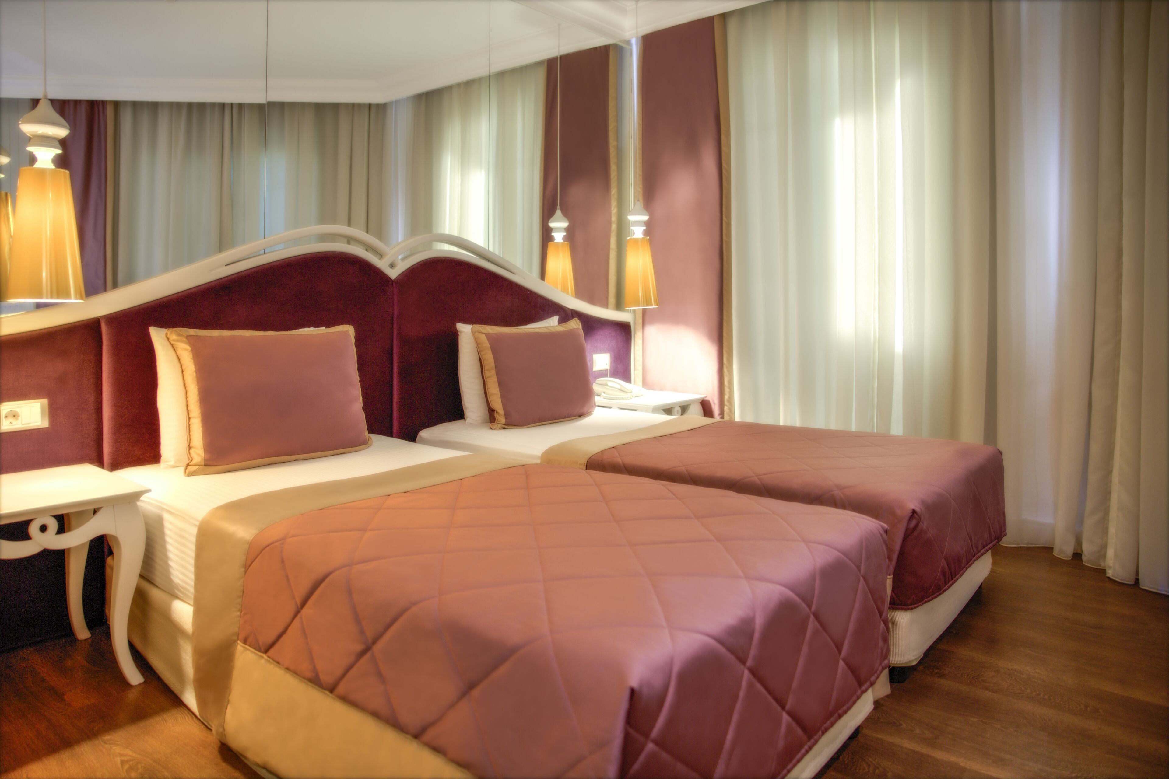 Standard Room (Land View) | Premium bedding, free minibar items, in-room safe, blackout drapes