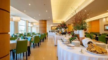 Daily buffet breakfast (EUR 12 per person)