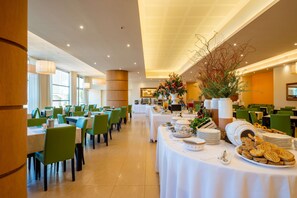 Daily buffet breakfast (EUR 12 per person)