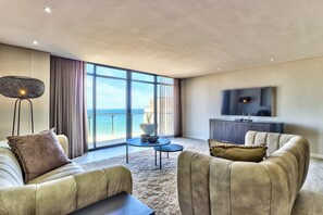 Presidential Penthouse | Living area | Flat-screen TV