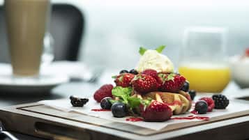 Colazione a pagamento, servita tutte le mattine