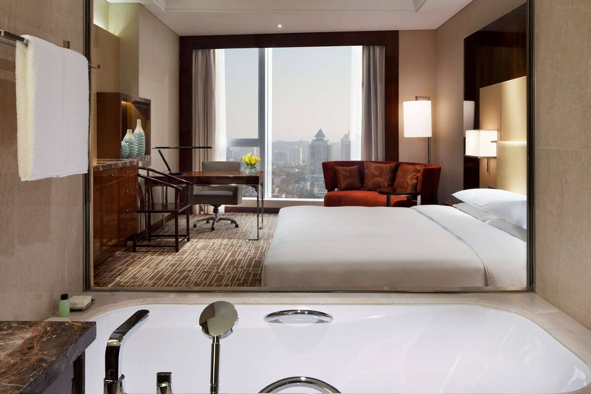 minibar, in-room safe, desk, blackout curtains