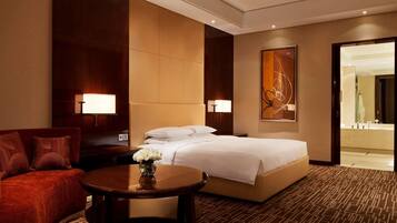 Minibar, in-room safe, desk, blackout curtains